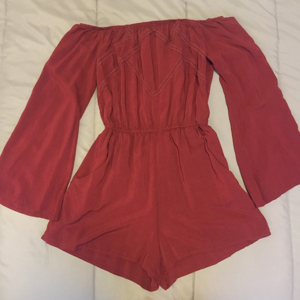 Strapless Romper